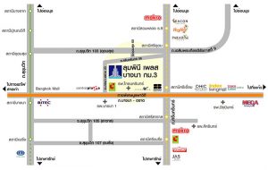 คอนโดลุมพินีเพลสบางนาตราดกม-แผนที่