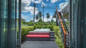 The cheapest and good pool and private jacuzzi Villa in Aonang Krabi