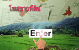 โพสขายที่ดิน