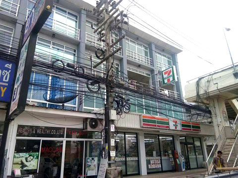 ขายตึกแถวอาคารพานิชย์พัทยารายได้ดีมาก