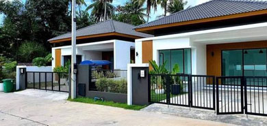 บ้านเดี่ยวถนนมณีวัตร-กาญจนาภิเษก The Bestปากพูน กู้ได้สูง
