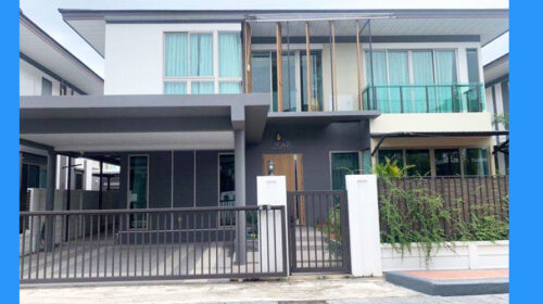 ขายบ้านเดี่ยวมือสองระยอง  พร้อมเฟอร์นิเจอร์และเครื่องใช้ไฟฟ้า บ้านเดี่ยวหรูระยองสวยเหมือนใหม่ ขายบ้านเดี่ยวทำเลทองตำบลเนินพระ