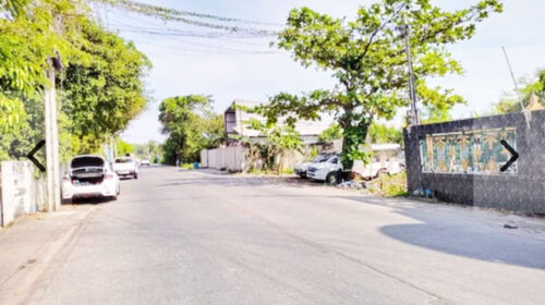 ขายที่ดินย่านถนนเทพรักษ์-ตัดใหม่-สุขาภิบาล5-รามอินทรา ซอยสายหยุด พหลโยธิน48  ติดถนนเมนซอย ทำเลค้าขาย 89ตรวา