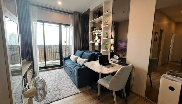 ขายคอนโดนิชโมโนเจริญนครพร้อมอยู่ โอนให้ฟรี 49.37ตรม ขนาด2ห้องนอน ชั้น17 วิวแม่น้ำ2ด้าน 