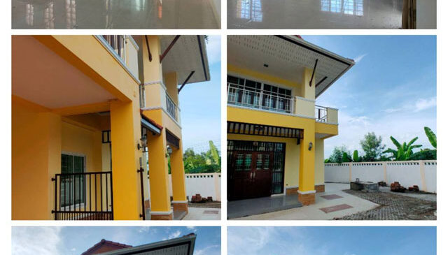 ขายบ้านเดี่ยวหาดใหญ่ สงขลา  หมู่บ้านเบญจพรนวมินทร์ บิ้วอินท์ทั้งหลัง ขายถูกกว่าราคาตลาด